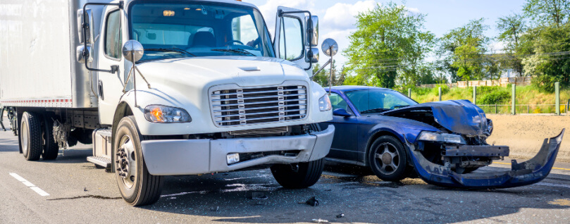 truck crashes caused by car drivers